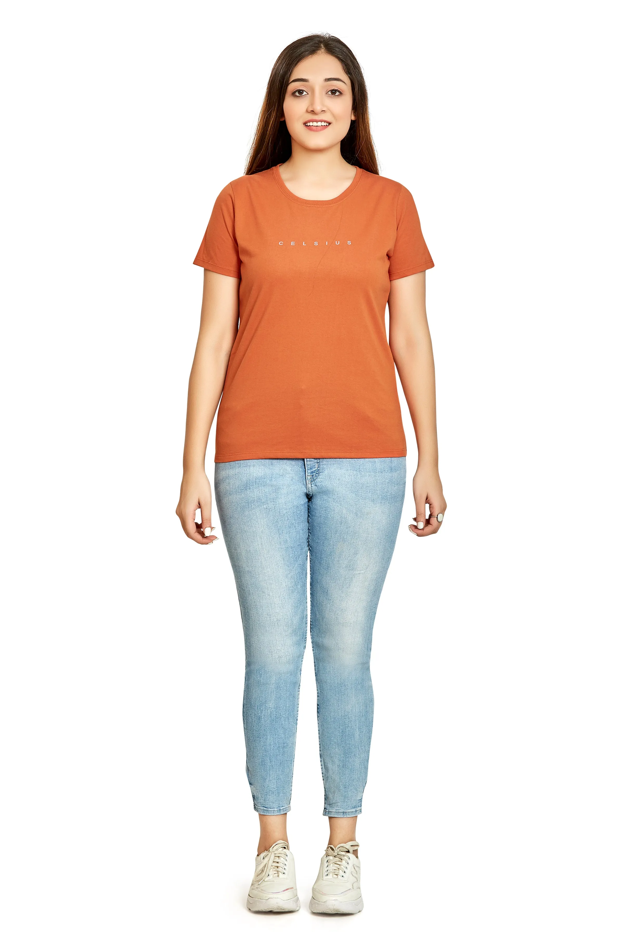 WOMEN 3 PIECE PACK CREW NECK TSHIRT