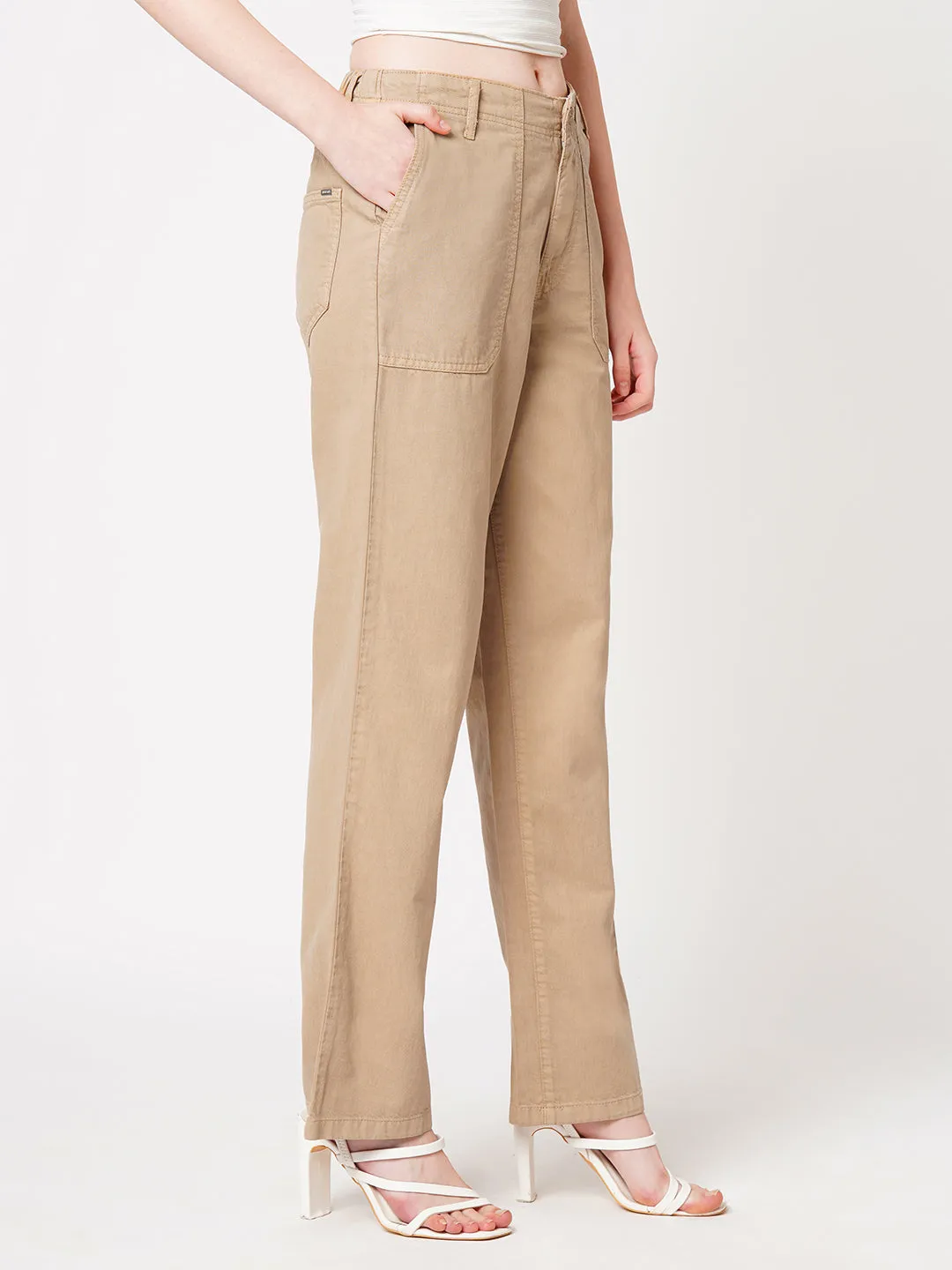 Women High-Rise Wide Leg Jeans