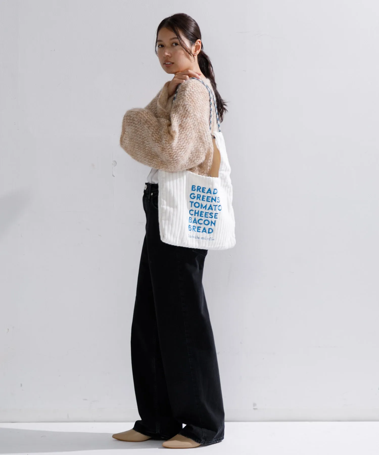 【WOMEN】beej Corduroy bag-Sandwich