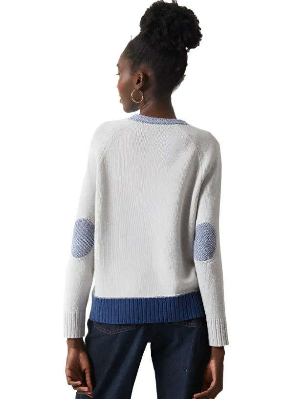 Zaket & Plover Elbow Patch Cardigan-50% OFF
